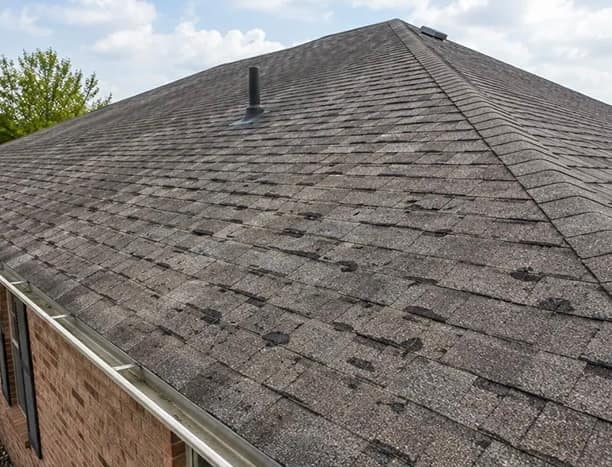 Roof before replacement