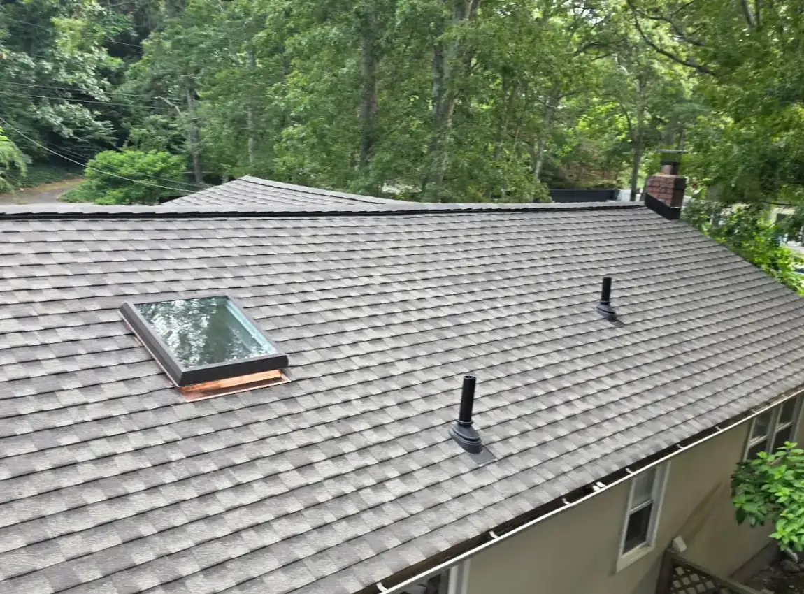 Professional roof installation