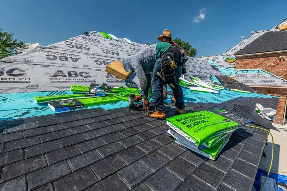 Storm damage restoration